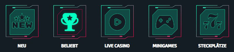 Casinozer live casino.